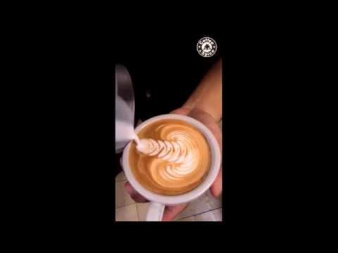How to make Latte Art by Adrian Vocalan