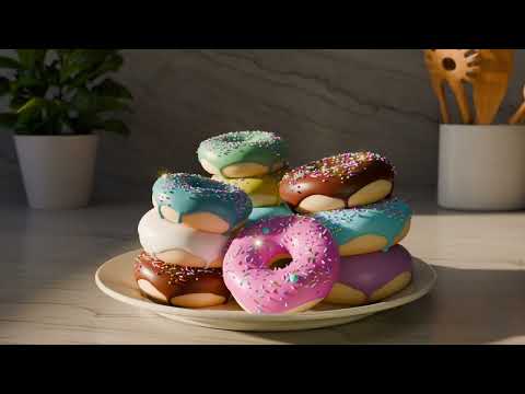 Donut CGI | Blender | Randeep Verma Arts