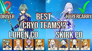 🔥 Best Cryo Teams!? Lohen VS Skirk | Spiral Abyss Floor 12 | Genshin Impact