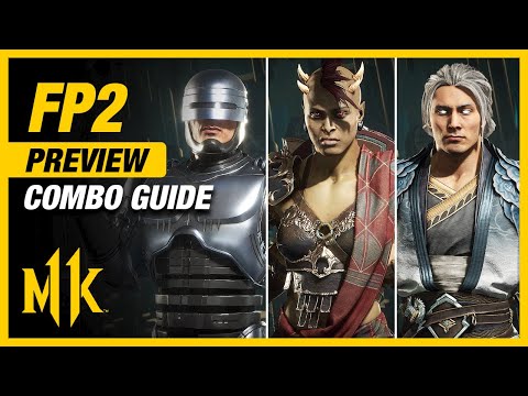 Mortal Kombat 11: FUJIN, ROBOCOP, SHEEVA Combo Guide  - Step By Step Preview