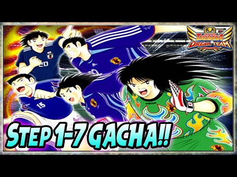 320db GACHA STEP 1-7 🔥 GACHA Ter-SAKIT-ATI "SAMURAI BLUE" - Captain Tsubasa Dream Team