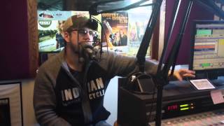 Chris Weaver live in studio at WGLR part 1