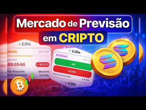 CONFIRA Mercado de Previsão em Cripto em tempo real
