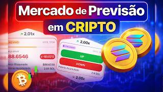 CONFIRA Mercado de Previsão em Cripto em tempo real