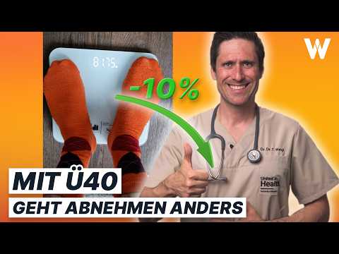 Abnehmen mit Ü30: Warum es schwerer wird & worauf Du ab jetzt achten solltest!