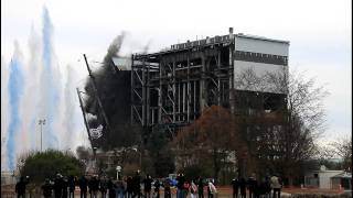 preview picture of video 'Demolition centrale thermique de Vaires sur Marne'