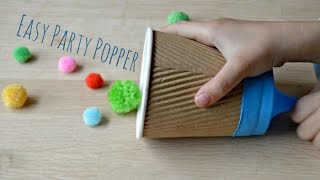 How to Make an Easy Party Popper