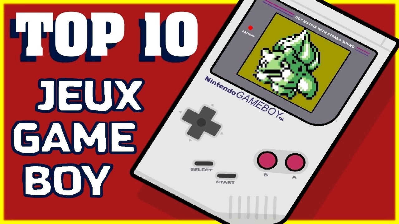 TOP 10 des MEILLEURS JEUX GAME BOY : Quels sont les meilleurs jeux sur Gameboy (GB) 🏆