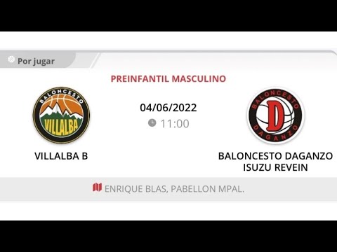 Preinfantil masc B VILLALBA - DAGANZO