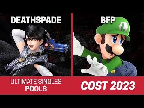COST 2023 Singles Pools - Deathspade (Bayonetta) vs BFP (Luigi) - SSBU Tournament