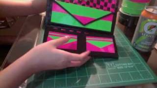 Duct tape crafts ~ 1 WW, 5 bracelets, 1 Bi fold, 1 Accd. Wallet, &  Flower basket!