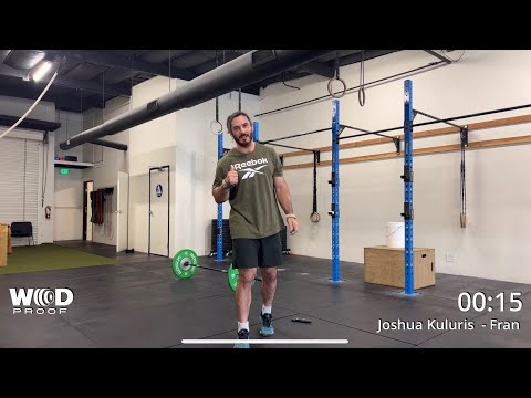 Sub 3 minutes | CrossFit WOD “Fran” | @joshua_kuluris