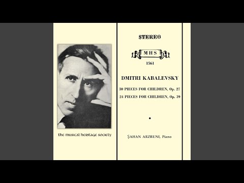 30 Pieces for Children, Op. 27: 12. Toccatina