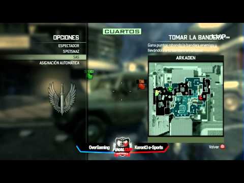 OveR.PRO vs Karont3 - Primer mapa - Cuartos de final - FC4