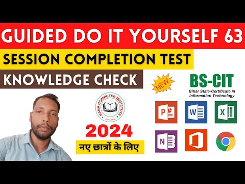 GUIDED DO-IT-YOURSELF SESSION 63 | BS-CIT SESSION 32 [HINDI]