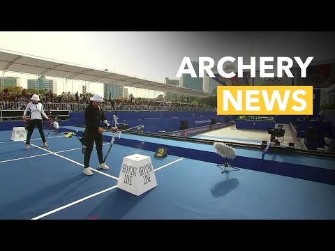 Lee Seungyun, Choi Misun win 100 million won archery prize