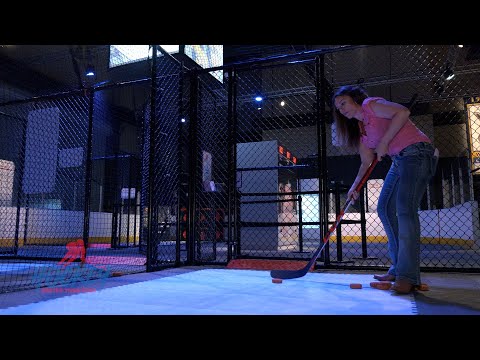 Angella at Science of Hockey - Saint Louis Science Center