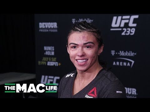 Claudia Gadelha wants Jedrzejczyk rematch: “We hate each other. I don’t respect her as a person”