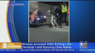 Woman Arrested On LAX Tarmac