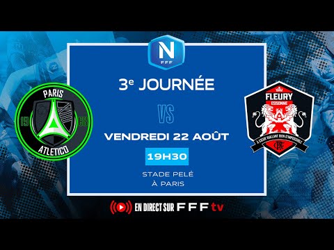 J3 I Paris 13 Atletico vs Fleury FC en replay (1-0) I National FFF 2025-2026