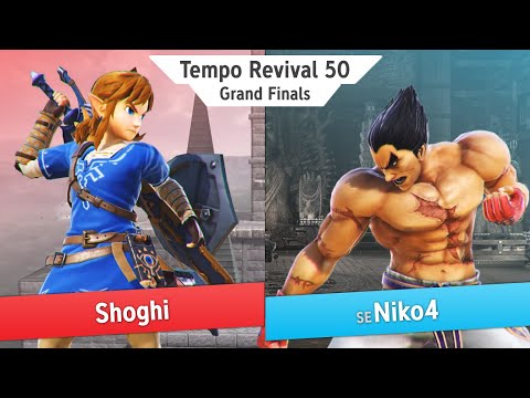 Tempo Revival 50 - Shoghi (Link, Ike) Vs. SE | Niko4 (Kazuya) - Grand Finals - Smash Ultimate