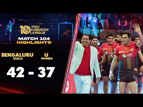 Bengaluru Bulls Make Epic Comeback to Down U Mumba, Climb Table | PKL 10 Highlights Match 