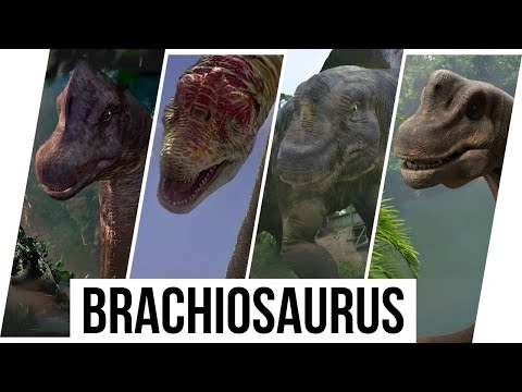 Brachiosaurus Evolution (1993-2024) | Jurassic Park & World