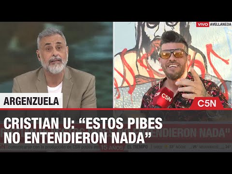 ENTREVISTA a CRISTIAN U en ARGENZUELA junto a JORGE RIAL