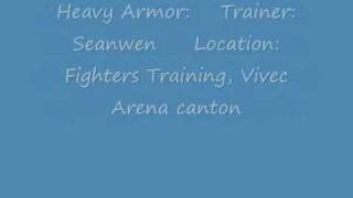 Morrowind Master Trainers