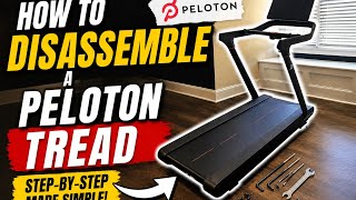 How to Easily Disassemble Your Peloton Tread #peloton #diy #maintenance