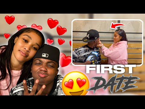 Our first date (valentines❤️) We kissed 🥺❤️