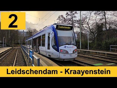 HTM lijn 2: Leidschendam HMC Antoniushove - Den Haag Kraayenstein | HTM 4062 | 2026
