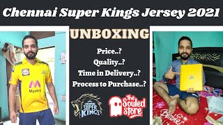 CSK Jersey 2021 Unboxing | The Souled Store @csk | Vlog-38