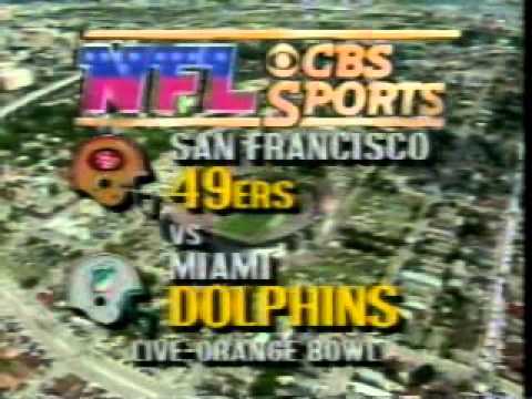 CBS Football Intro - September 1986