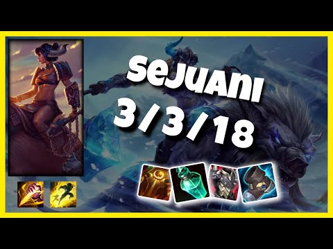 Sejuani vs Nunu & Willump EU Challenger JUNGLE (3/3/18) - v11.1