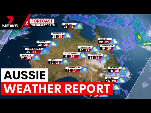 Australian weather updates for the week | 7NEWS