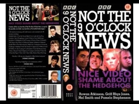 Not the Nine O'Clock News: Nice Video Shame About the Hedgehog (1995 UK VHS)