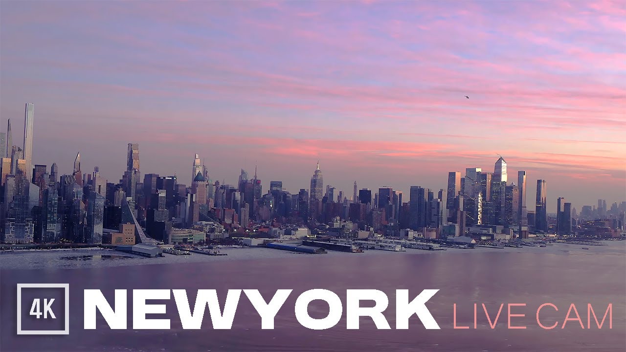 🔴[24/7 LIVE 4K] MANHATTAN NEW YORK LIVE CAM-Lofi🗽 뉴욕 맨해튼 라이브 캠