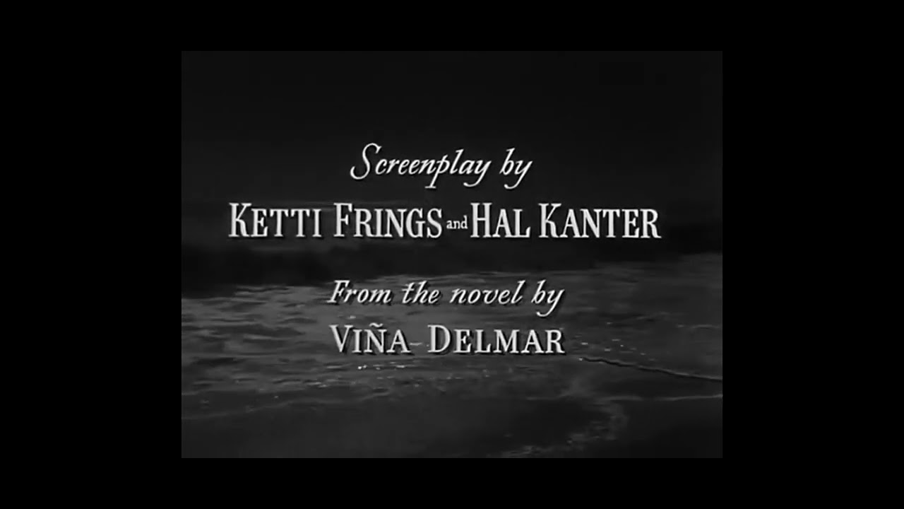 About Mrs Leslie (1954) Title Sequence Paramount Pictures 