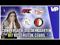 COMPENSATIE voor SEIZOENKAARTHOUDERS: PSV duurder uit dan Ajax en Feyenoord ?