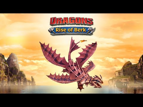 DreamWorks Dragon Rise Of Berk Titan Wing Singetail (Rare)