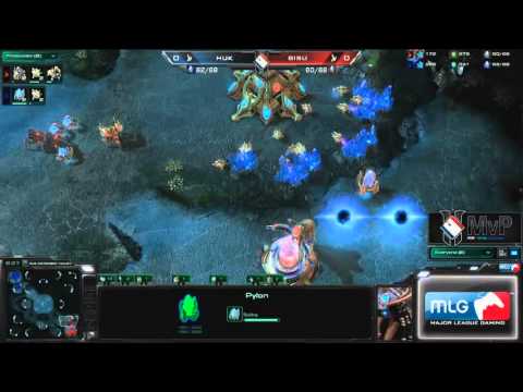 StarCraft 2 MLG MvP Day 1 - Bisu [P] vs [P] Huk [Game 1]
