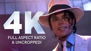 Michael Jackson  SMOOTH CRIMINAL 4:3  4K