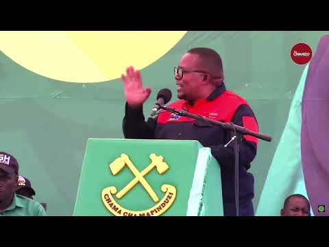 Mwenyekiti Wachimbaji Madini  John Bina Amnadi Rais Samia, Ashukia Wanaopanga Kuandamana Oktoba 29