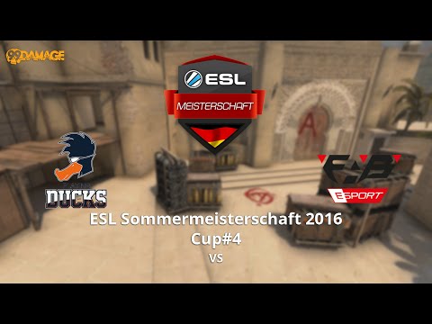 Playing Ducks vs. FAB Games eSport | ESL Sommermeisterschaft 2016 Cup #4 | de_mirage