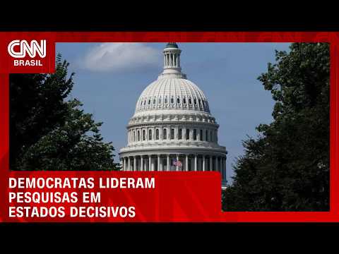 Novas pesquisas reforçam perspectivas dos democratas no Senado dos EUA | LIVE CNN