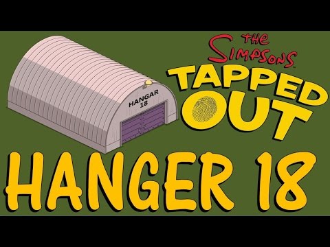 The Simpsons Tapped Out: Hanger 18 (Premium Item)