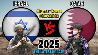 Israel vs Qatar Military Power Comparison 2025 | Qatar vs Israel Military Power 2025