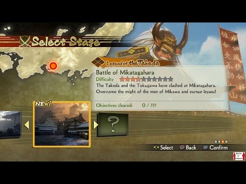 Samurai Warriors 4 Campaign Walkthrough (PS4) Legend of the Takeda Part 3 - Battle of Mikatagahara