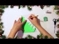 How to make a Christmas Tree:Как сделать елочку на новый год ...
